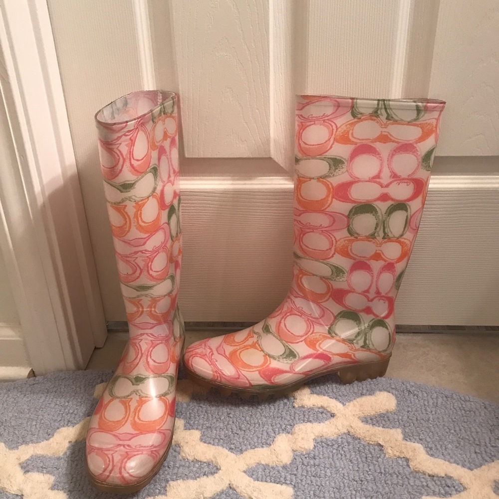 Coach Rainboots